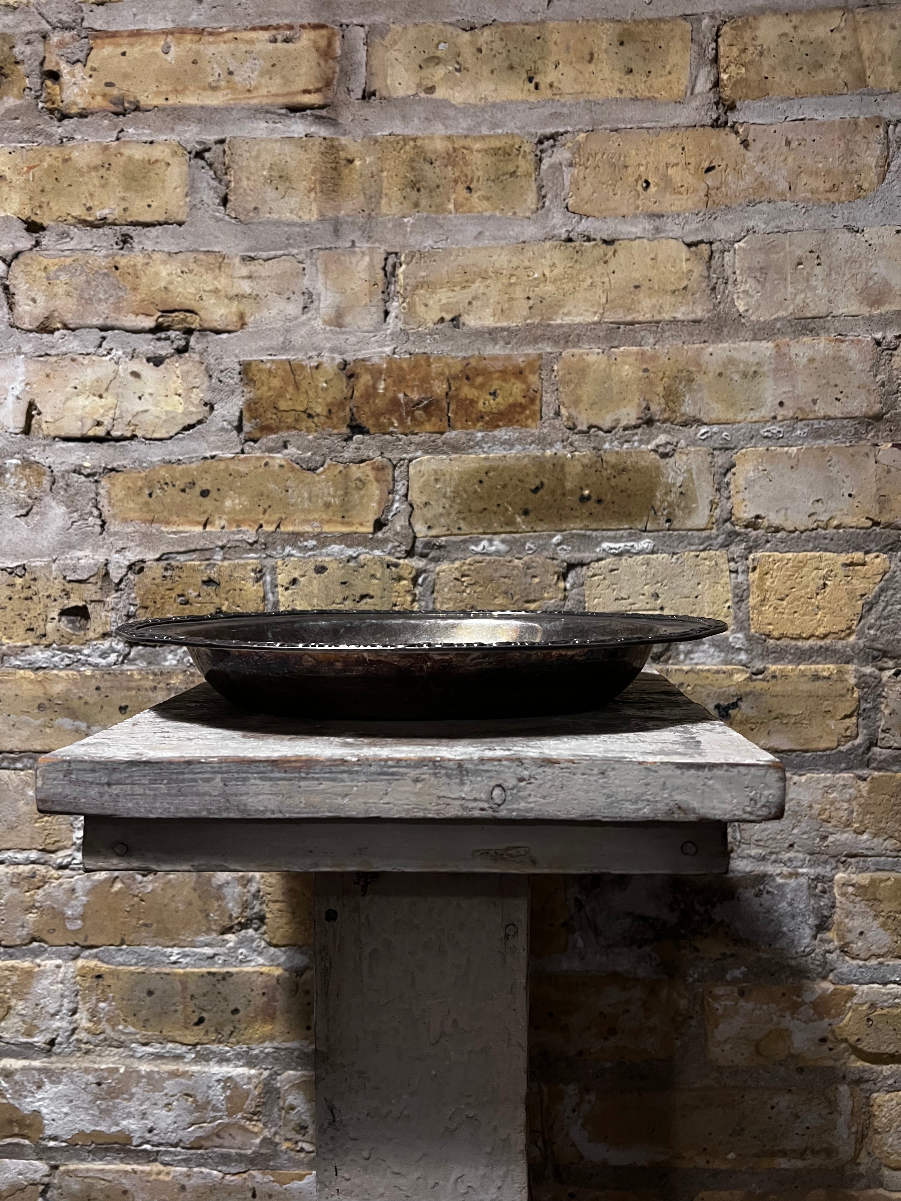 Silverplate Oval Tray