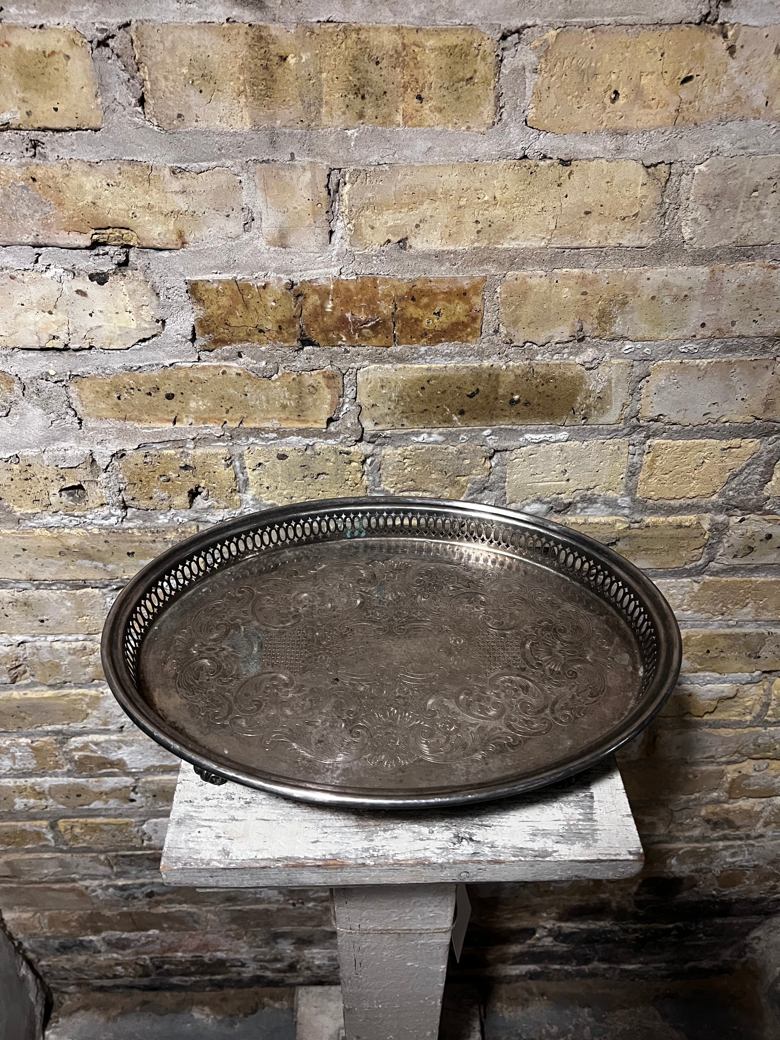 Leonard SP Footed Tray