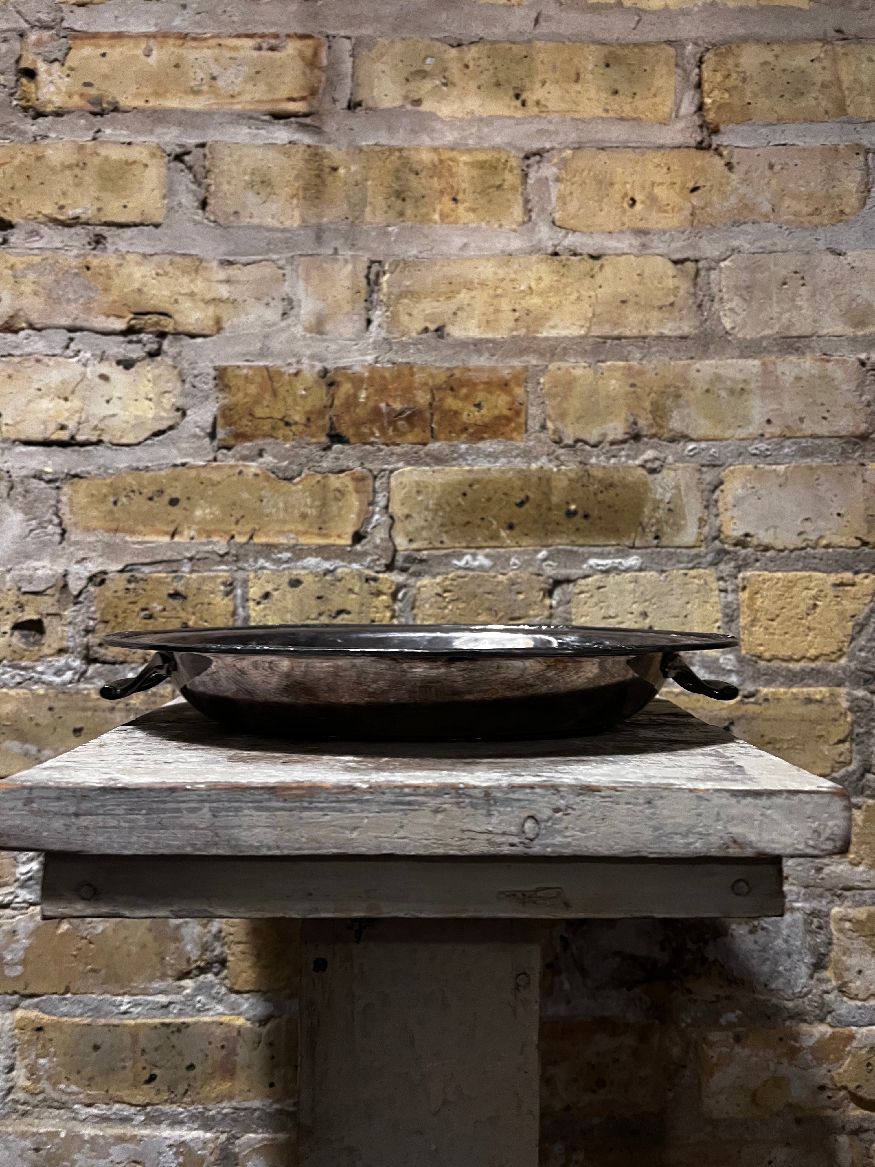 Silverplate Oval Tray