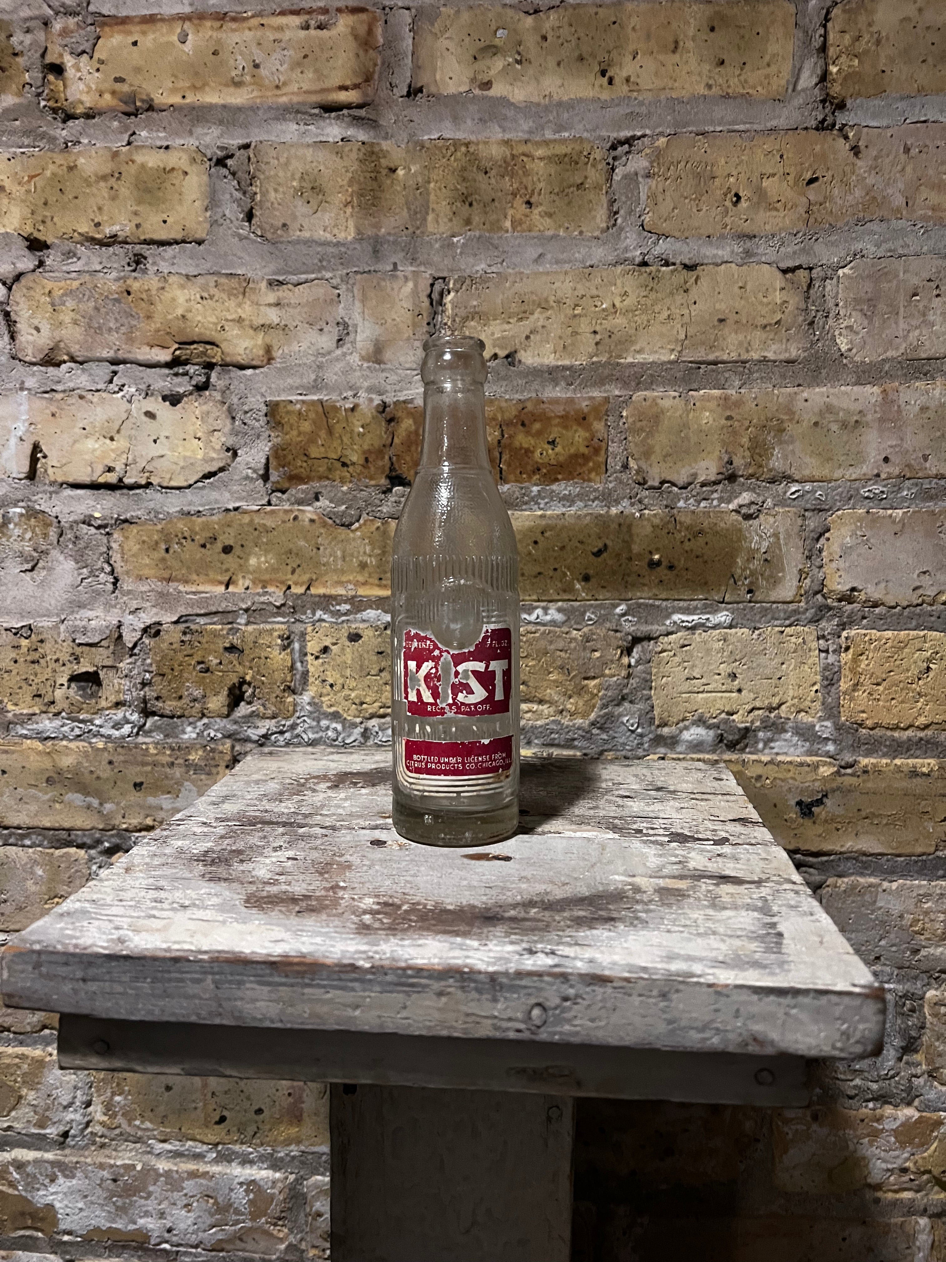 50s Kist Beverage Bottle