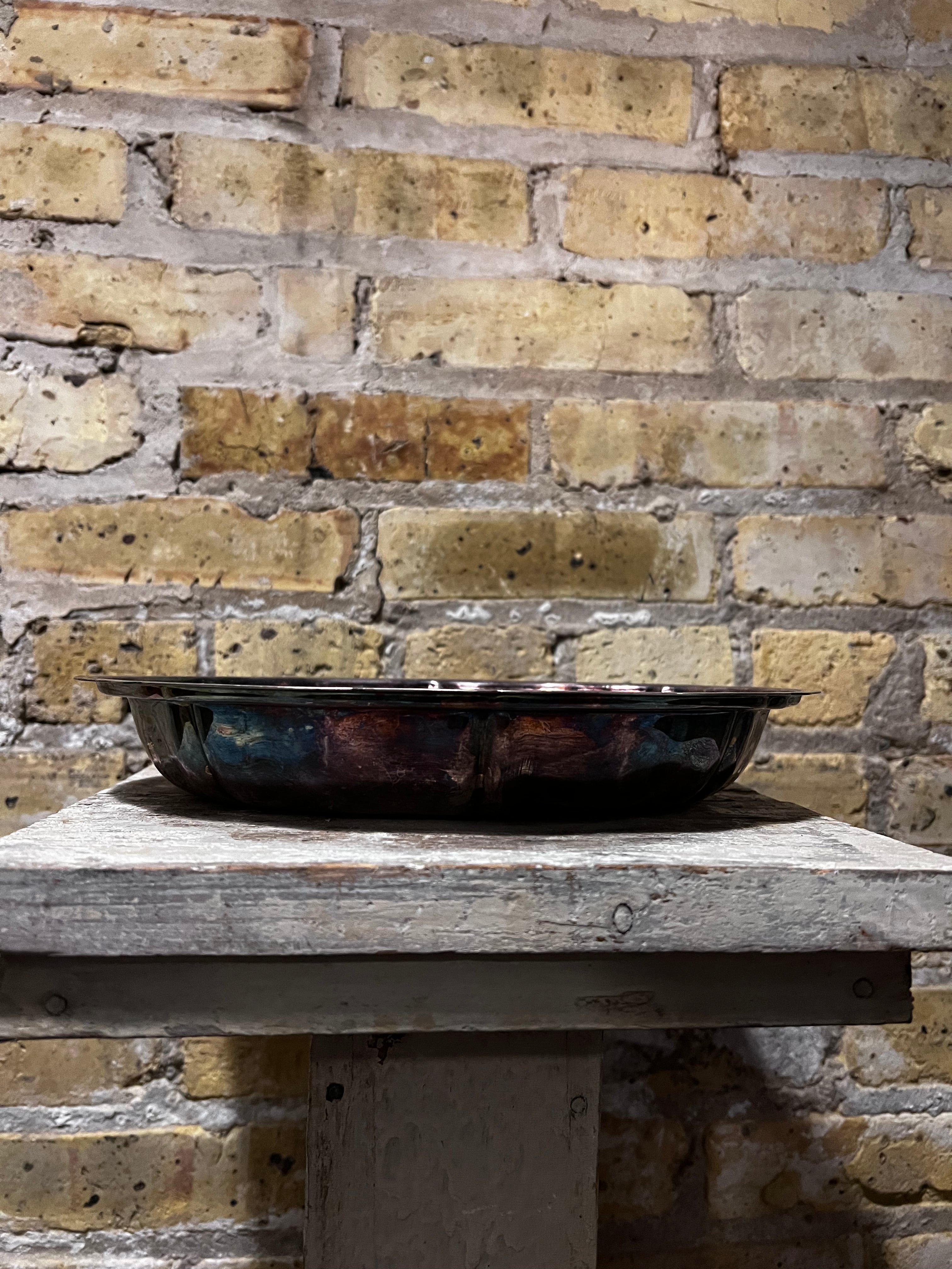 Silverplate Oval Tray