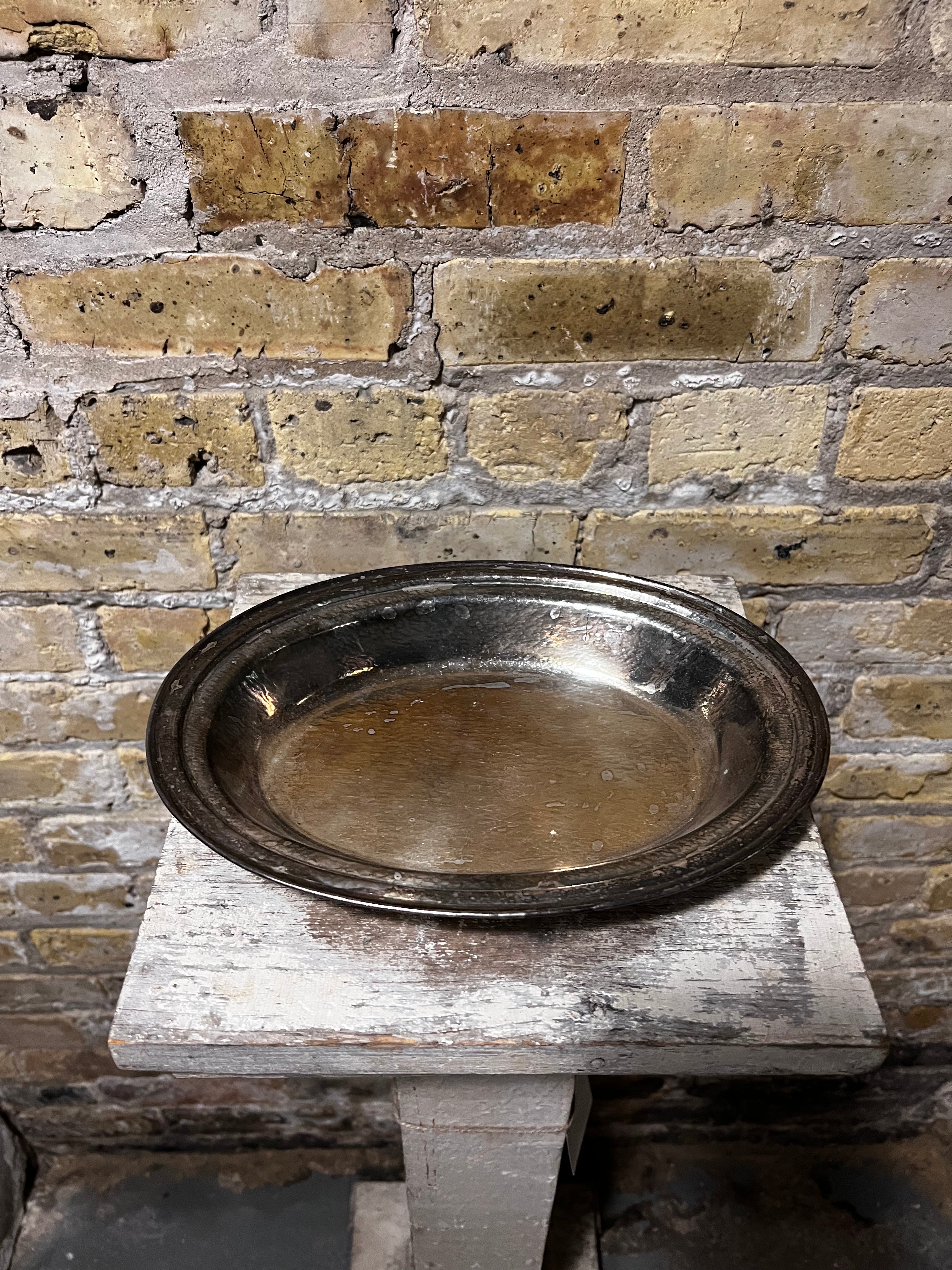 Silverplate Oval Tray