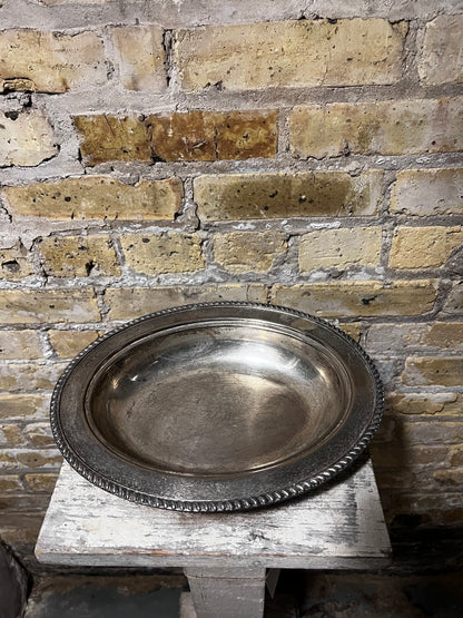 Silverplate Oval Tray