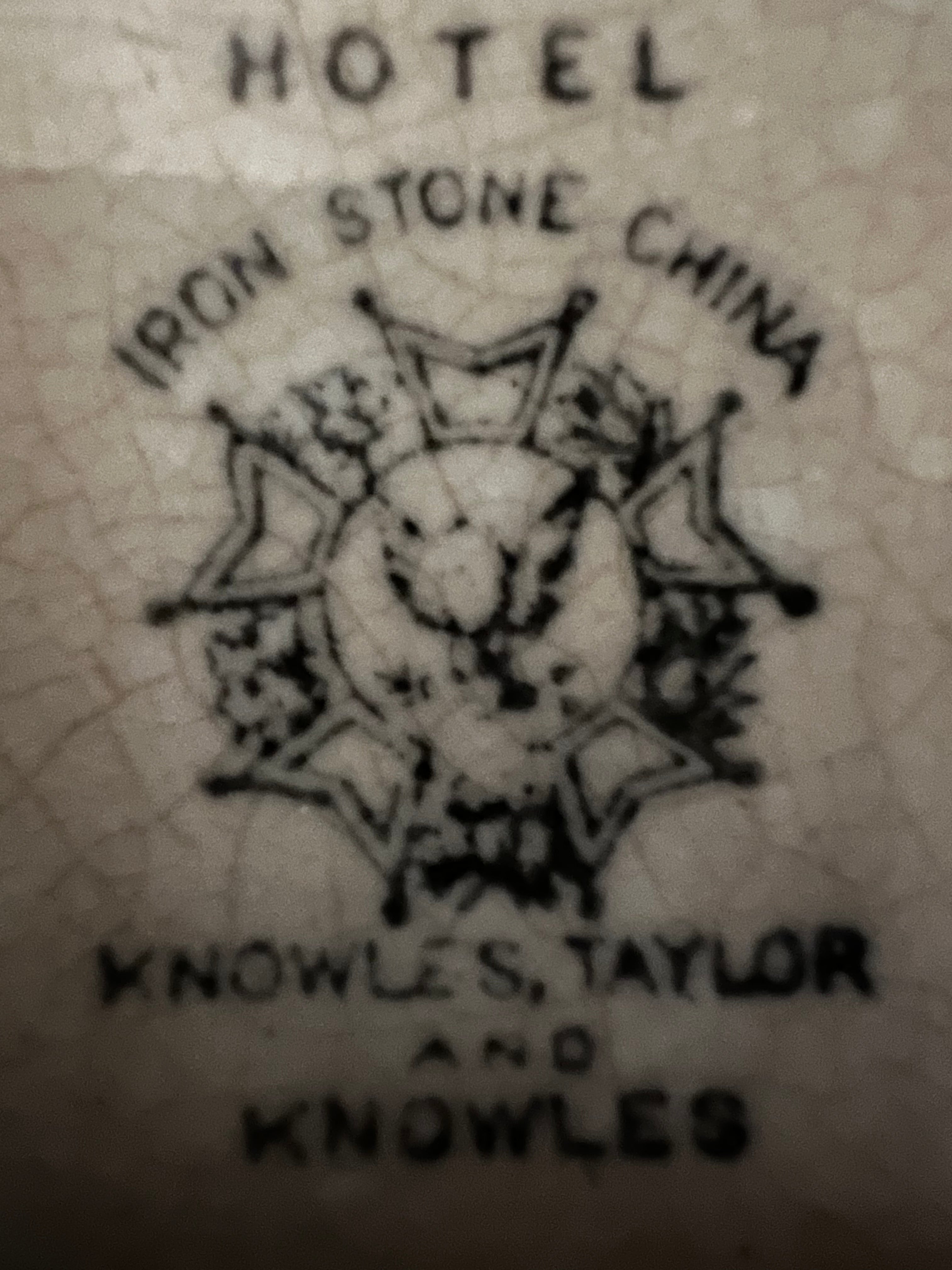 Ironstone Soap Dish