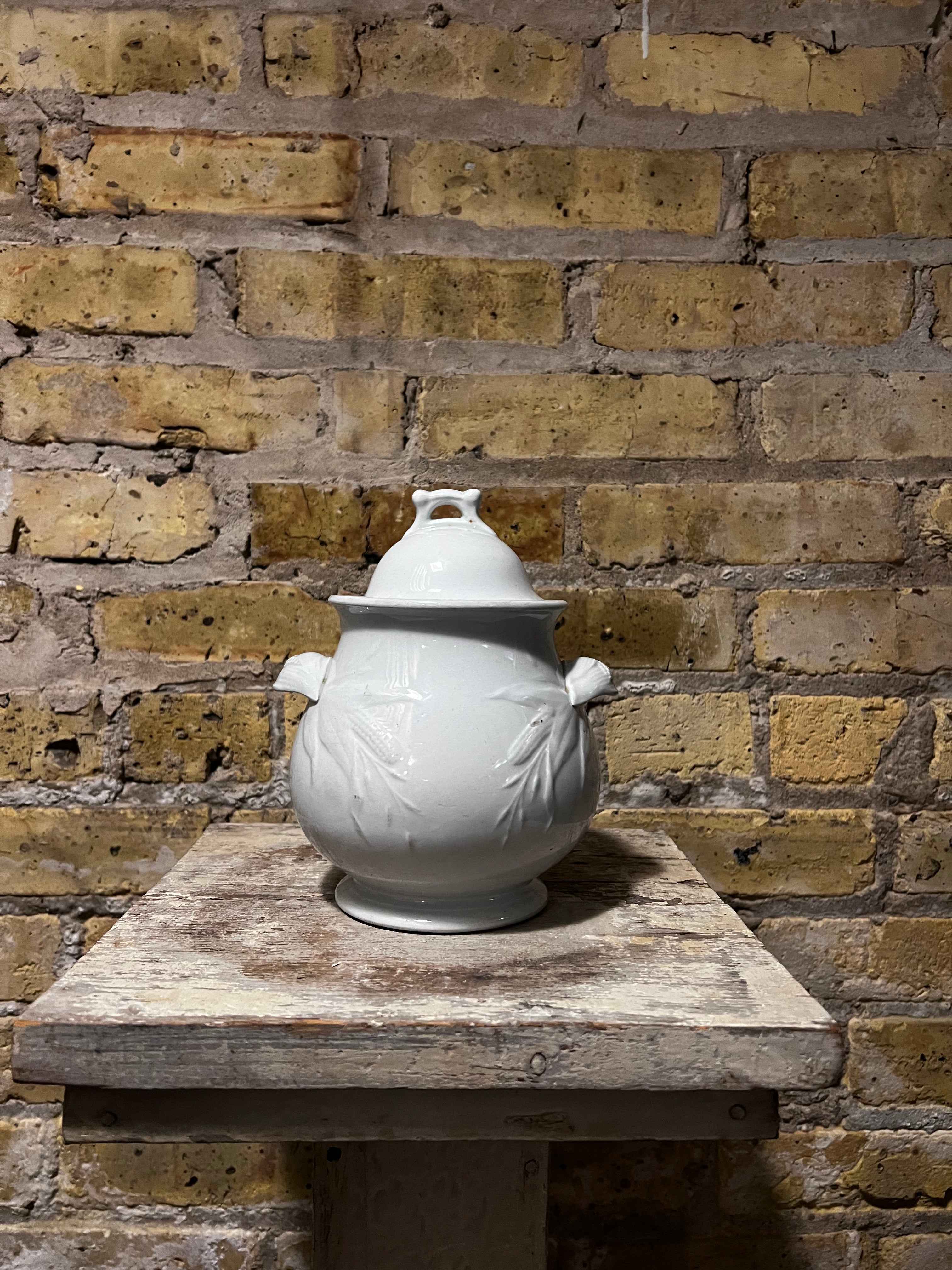 Ceramic Sugar Bowl With Lid