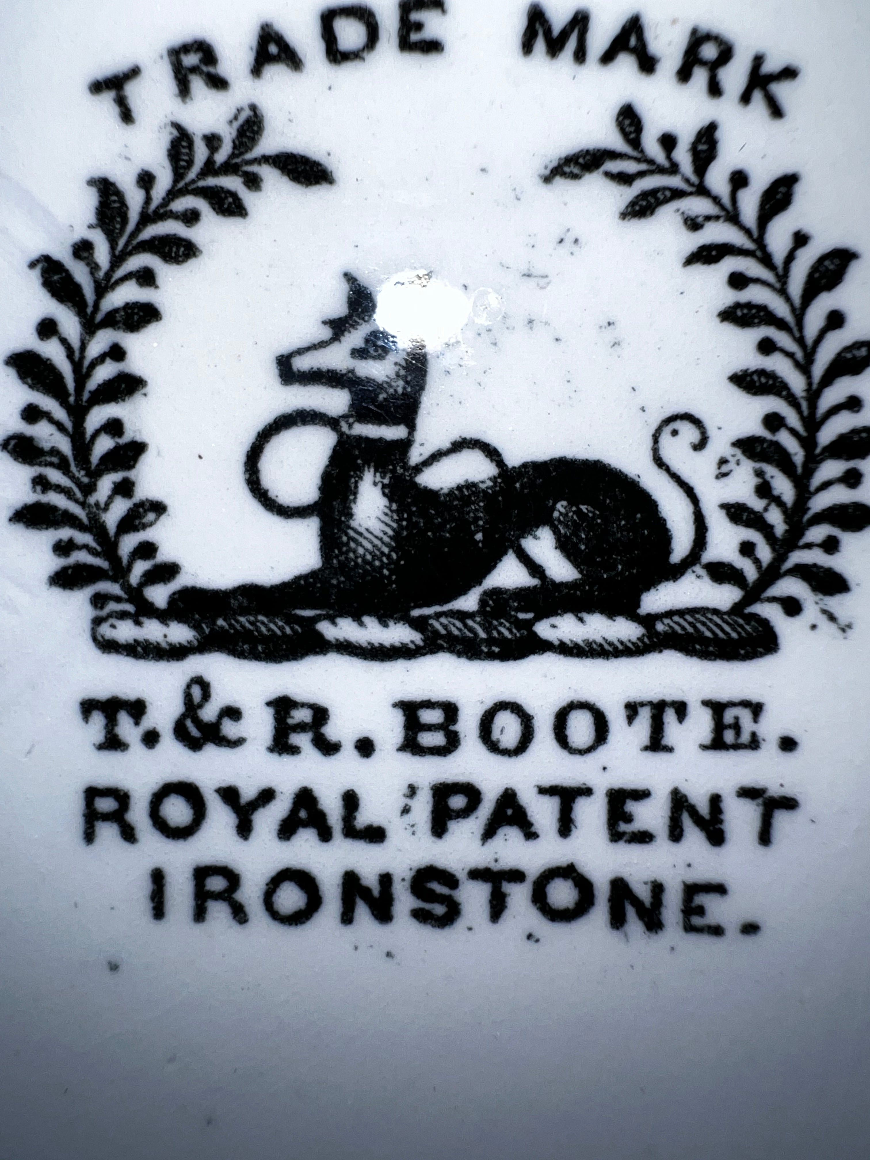 Ironstone Chamber Pot