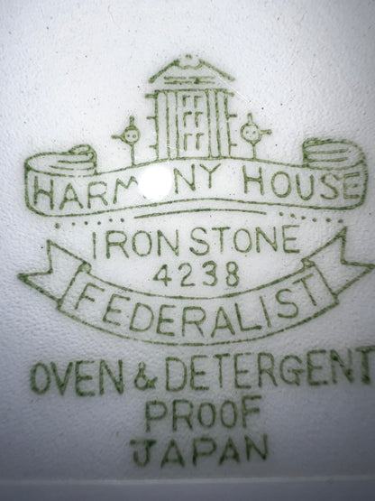 Harmony House Ironstone Salad Plate