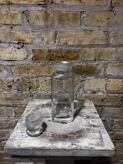 Plain Apothecary w Lid