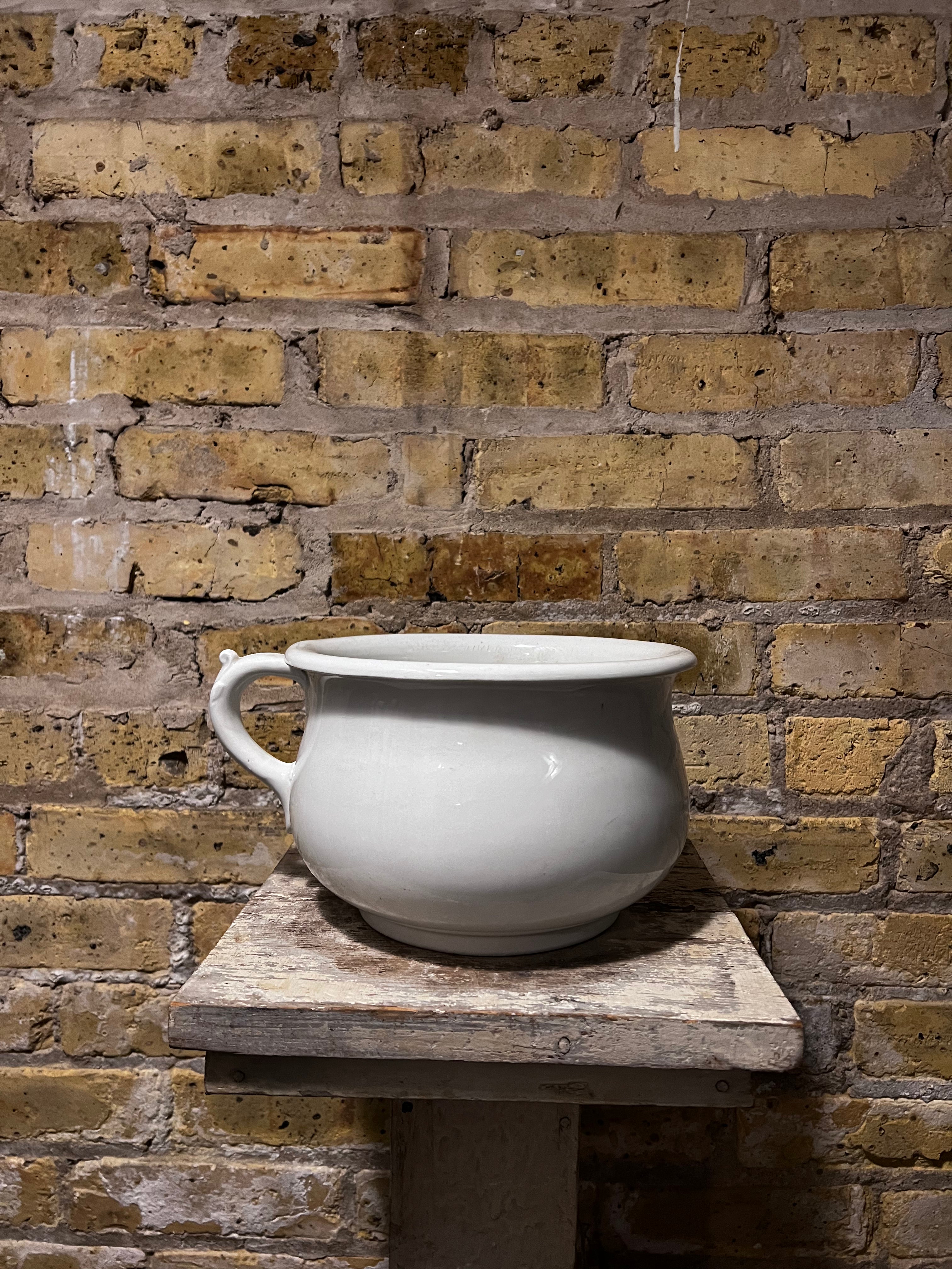Ironstone Chamber Pot