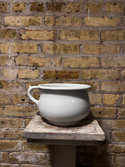 Ironstone Chamber Pot