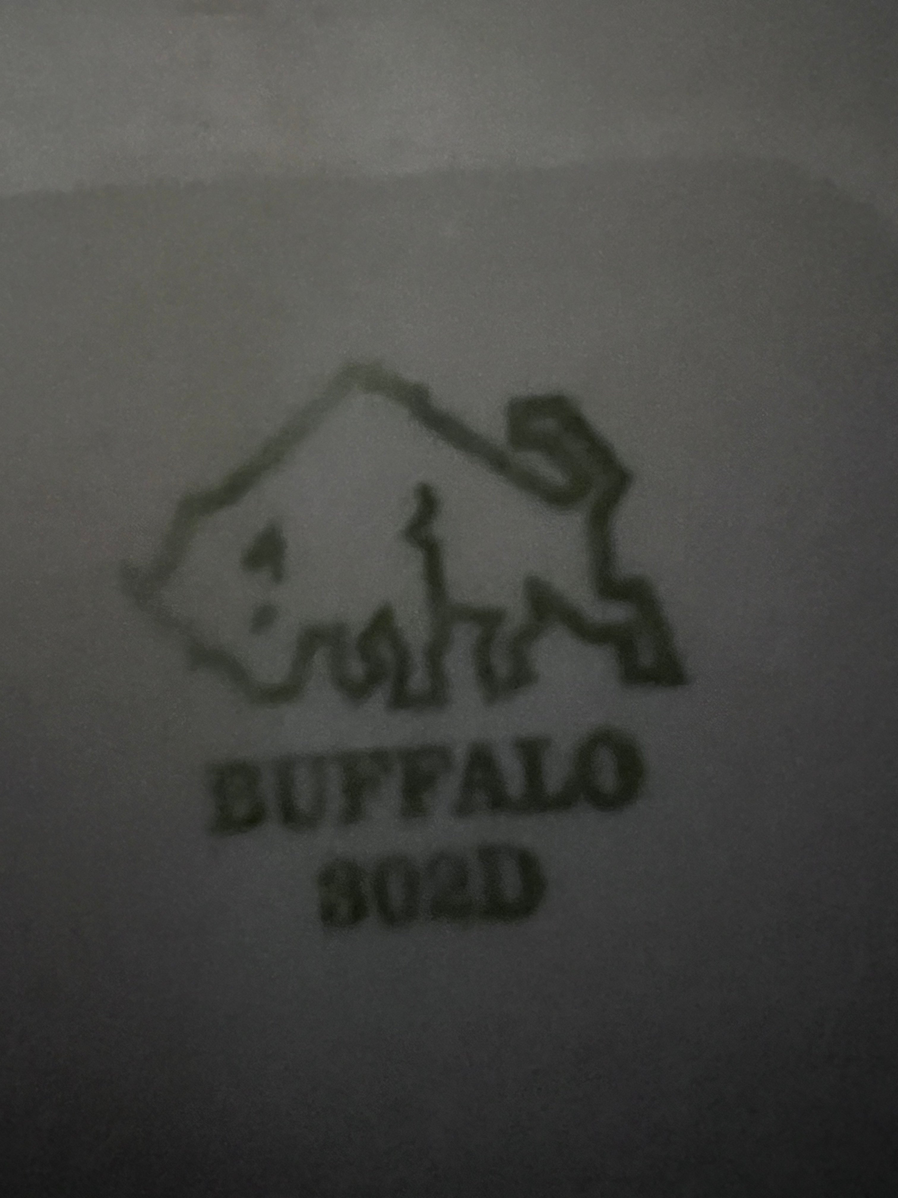 Buffalo Ceramic Platter