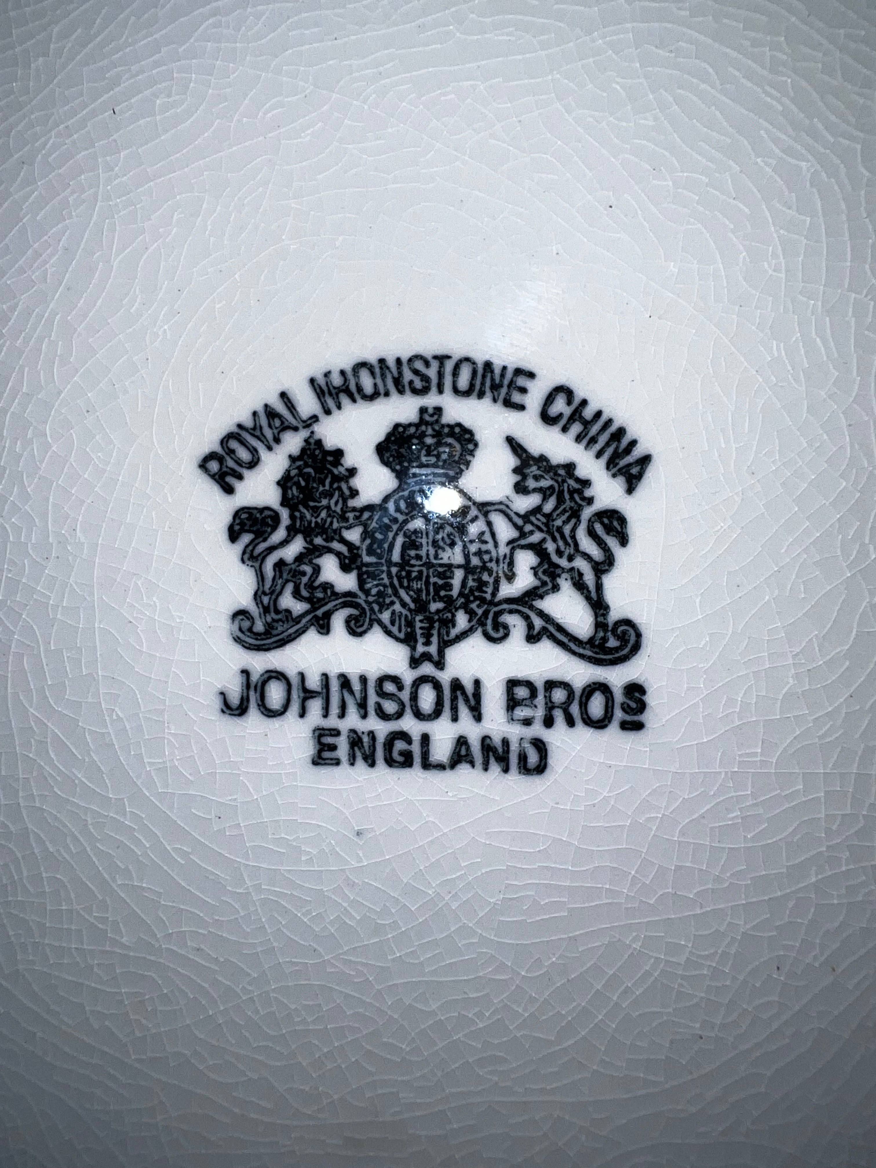 J Bros Ironstone Bowl