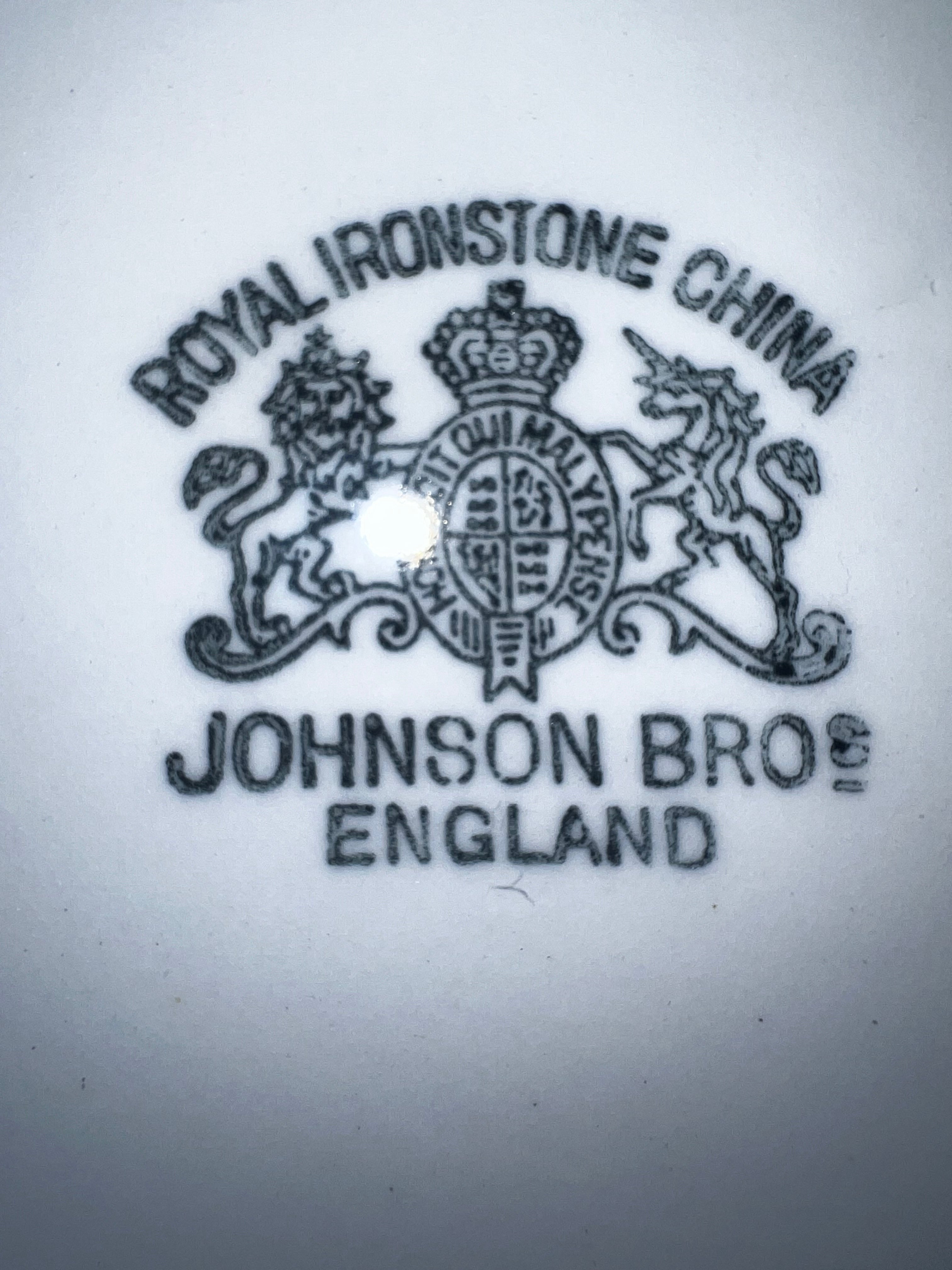 Johnson Bros Ironstone Chamber Pot