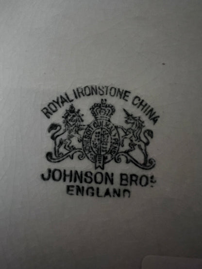 Johnson Bros Ironstone Bowl Lrg