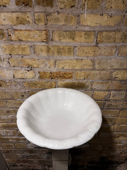 White Ceramic Basin