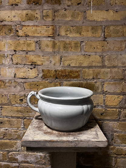 Ironstone Chamber Pot