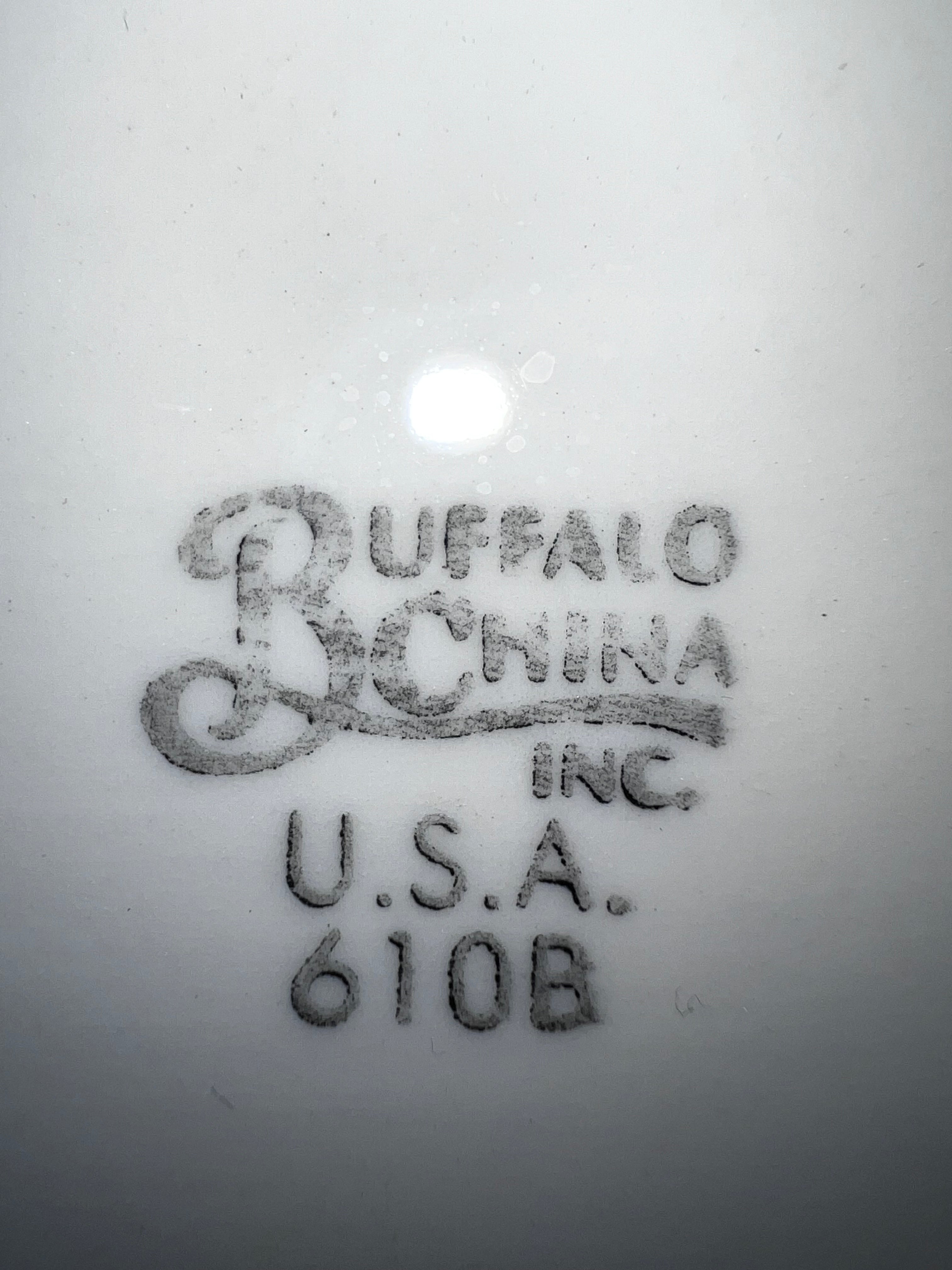 White Buffalo China Platter