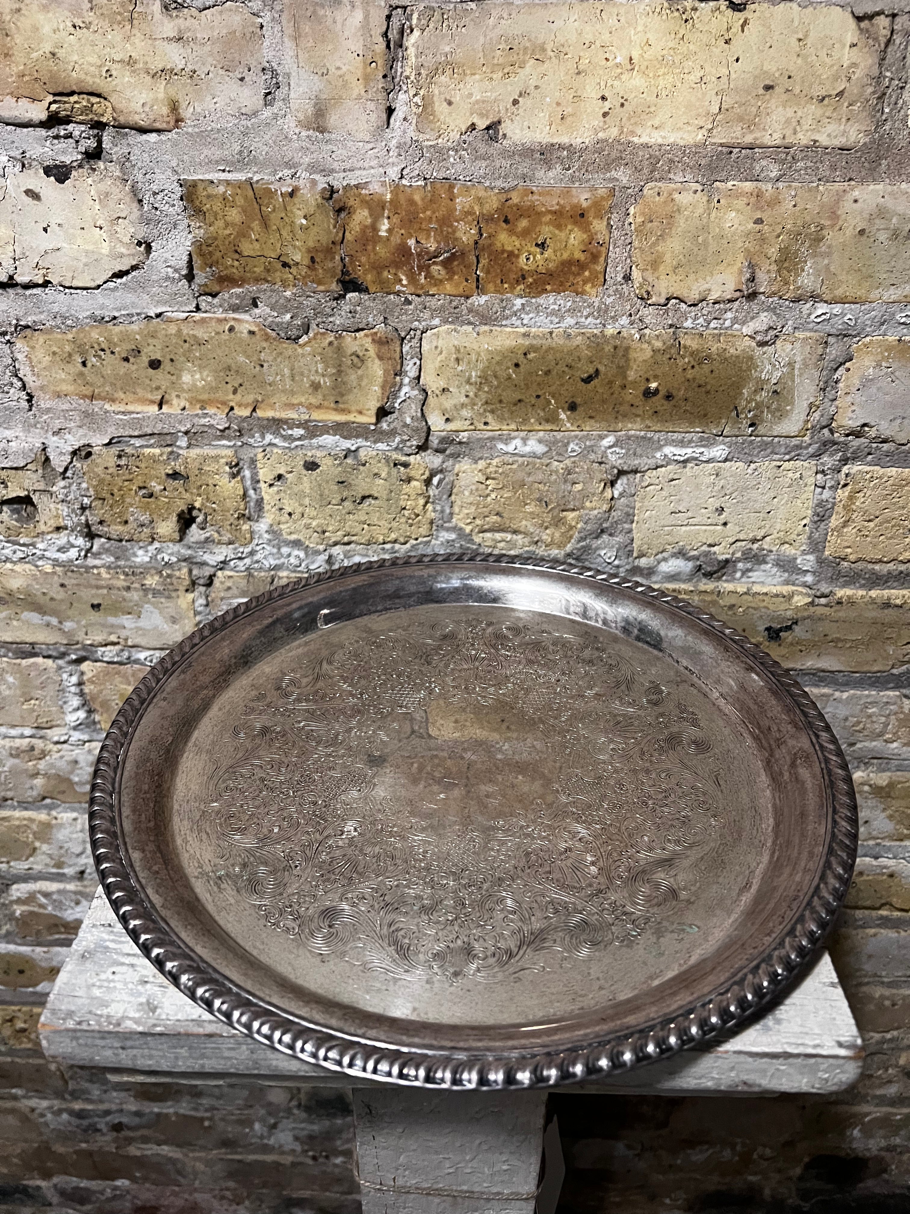 Silverplate Tray