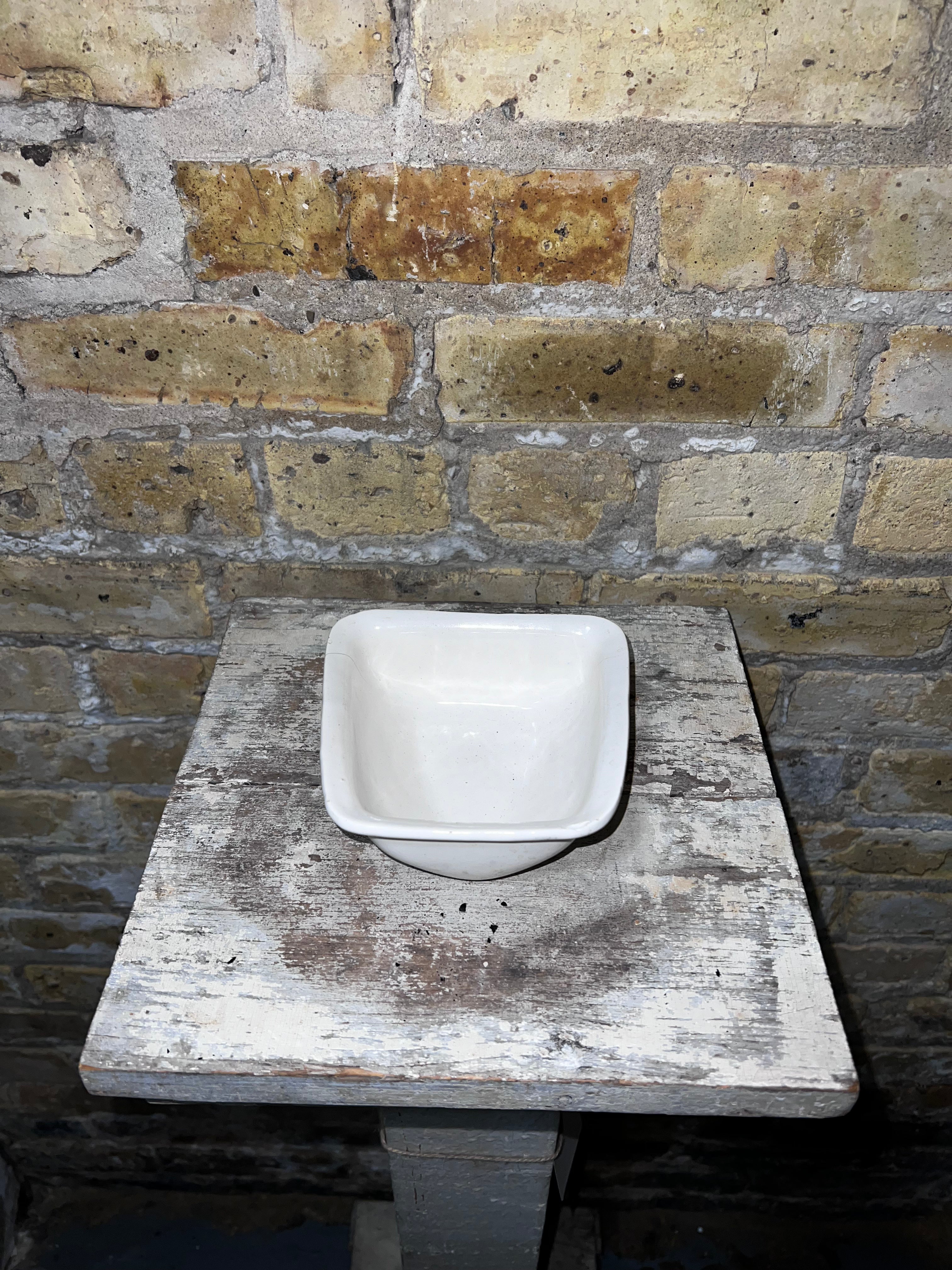 Porcelain Square Bowl