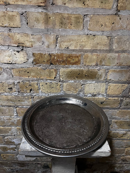 Lg Silverplate Tray