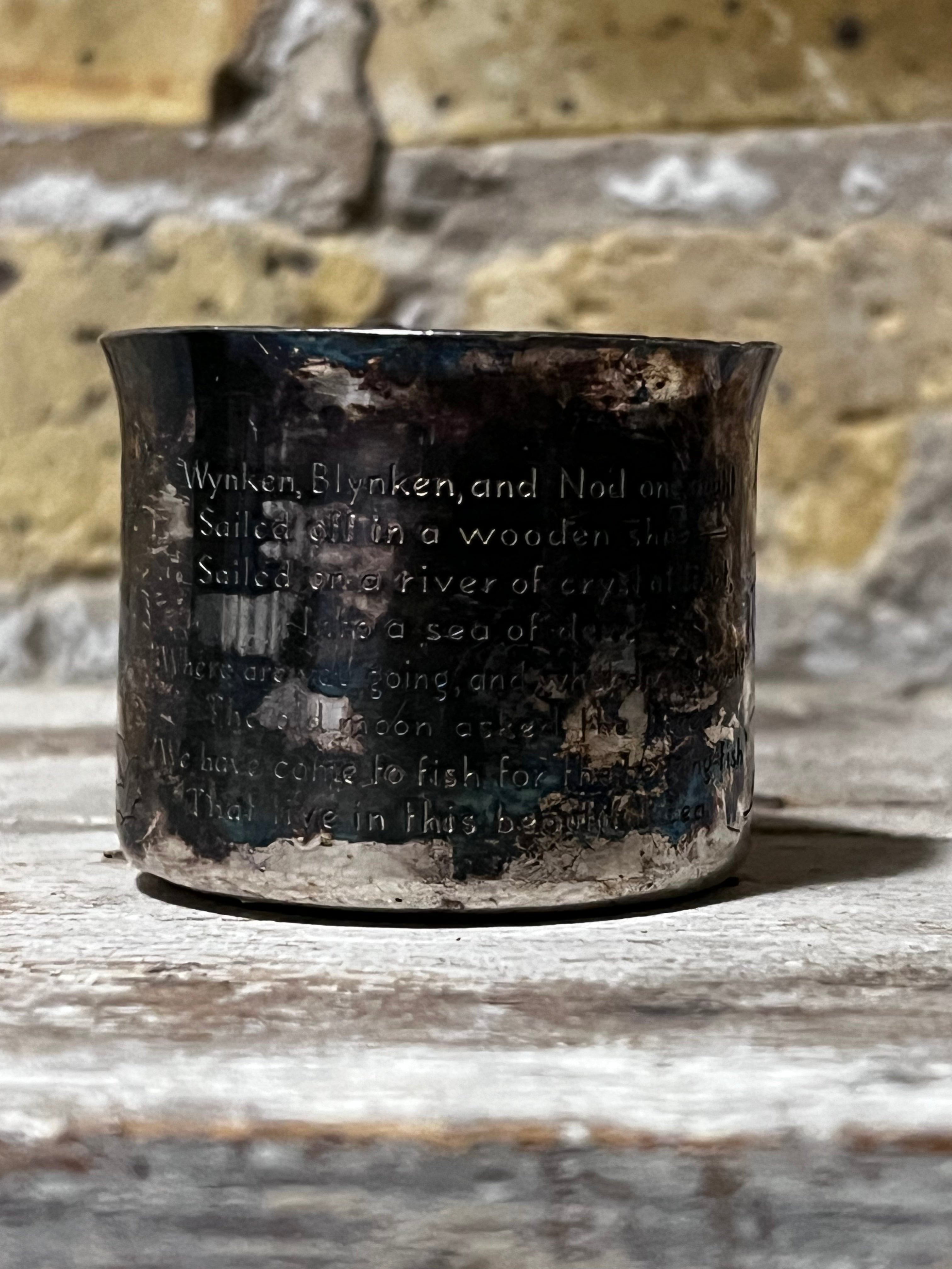Vintage Carlton Silverplate Mug