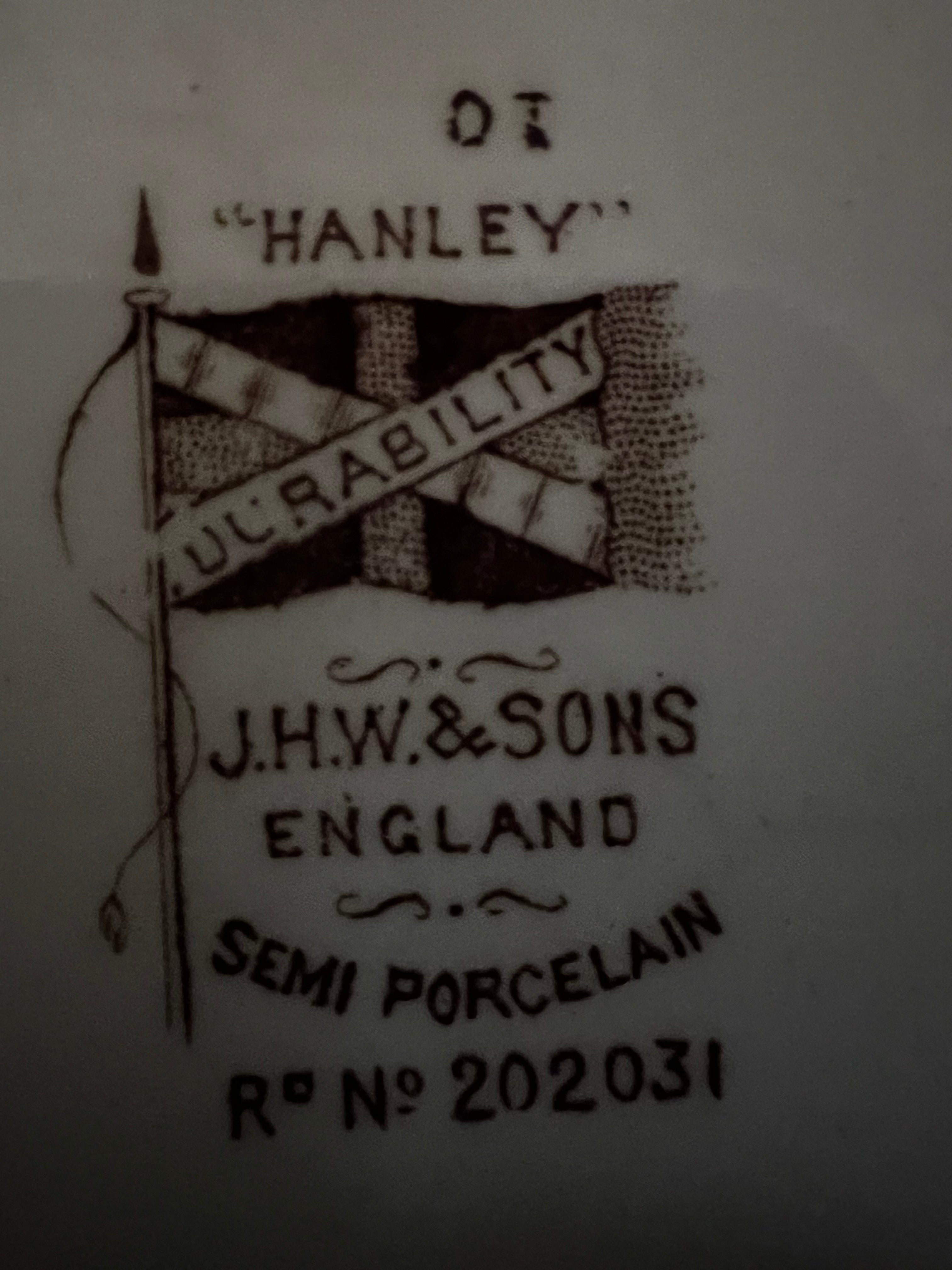 JHW & Sons Tware Saucer
