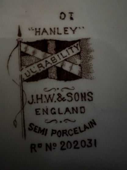 JHW & Sons Tware Saucer