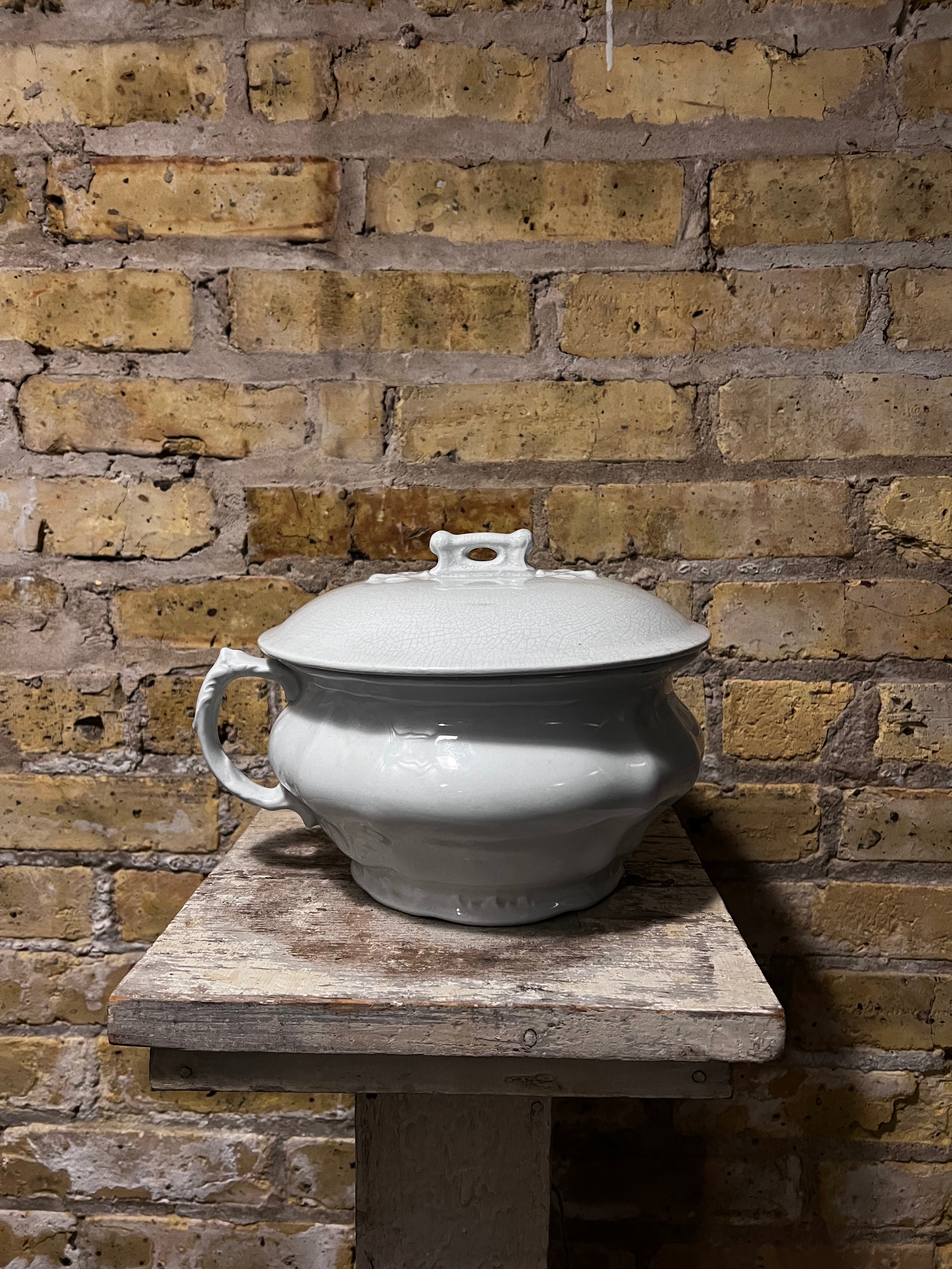 Ironstone Chamber Pot