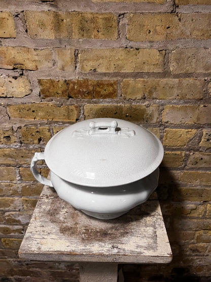 Ironstone Chamber Pot