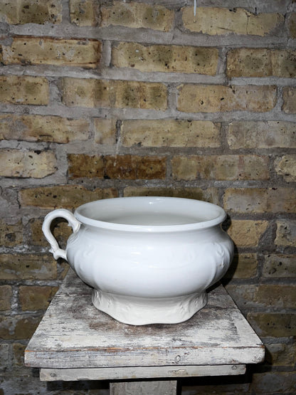 White Chamber Pot