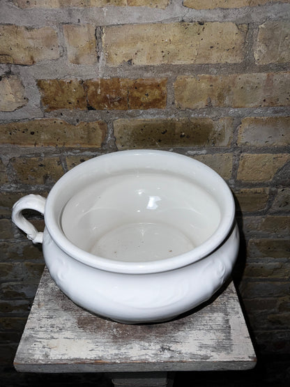 White Chamber Pot