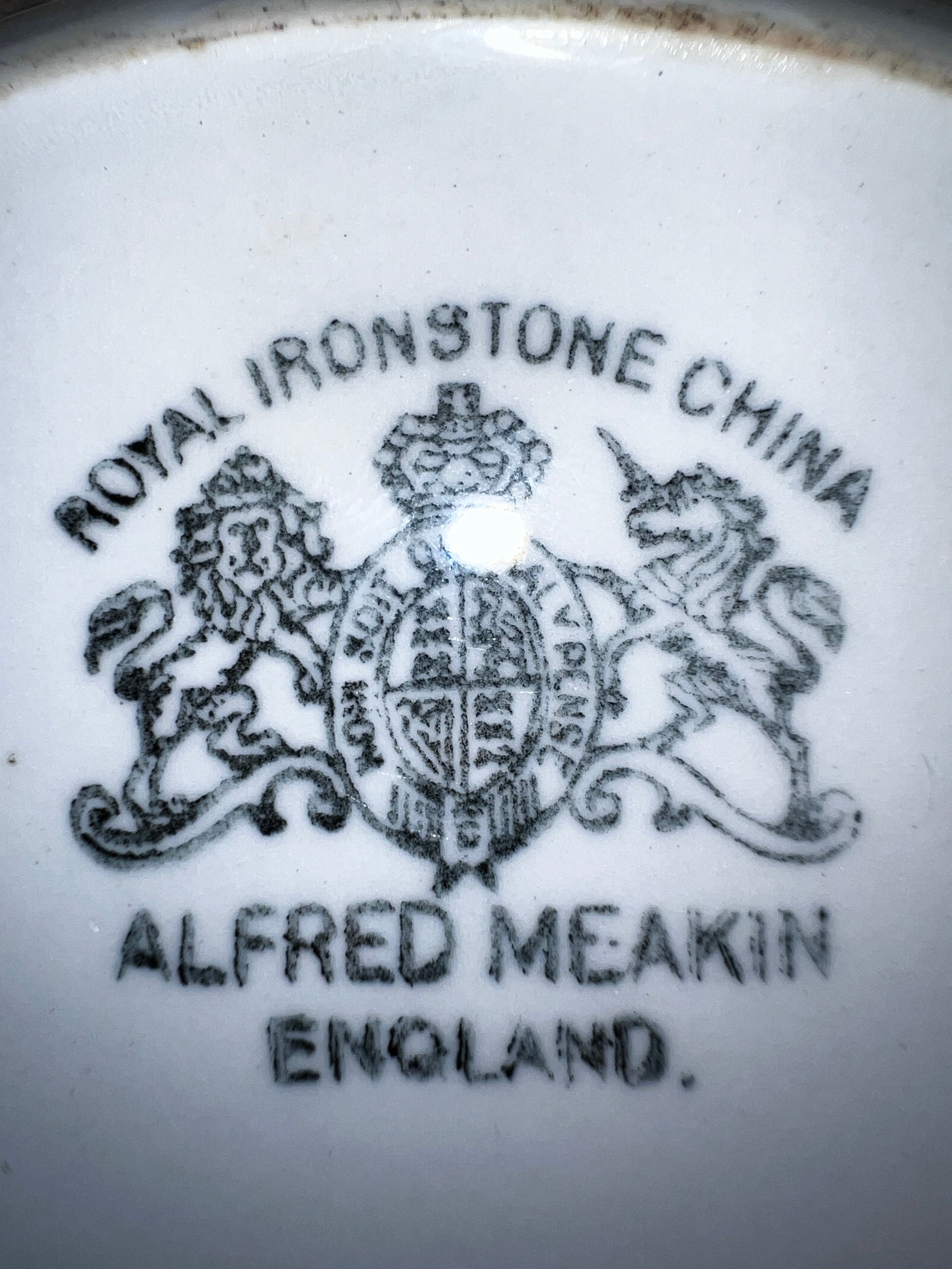 Meakin Ironstone Saucer