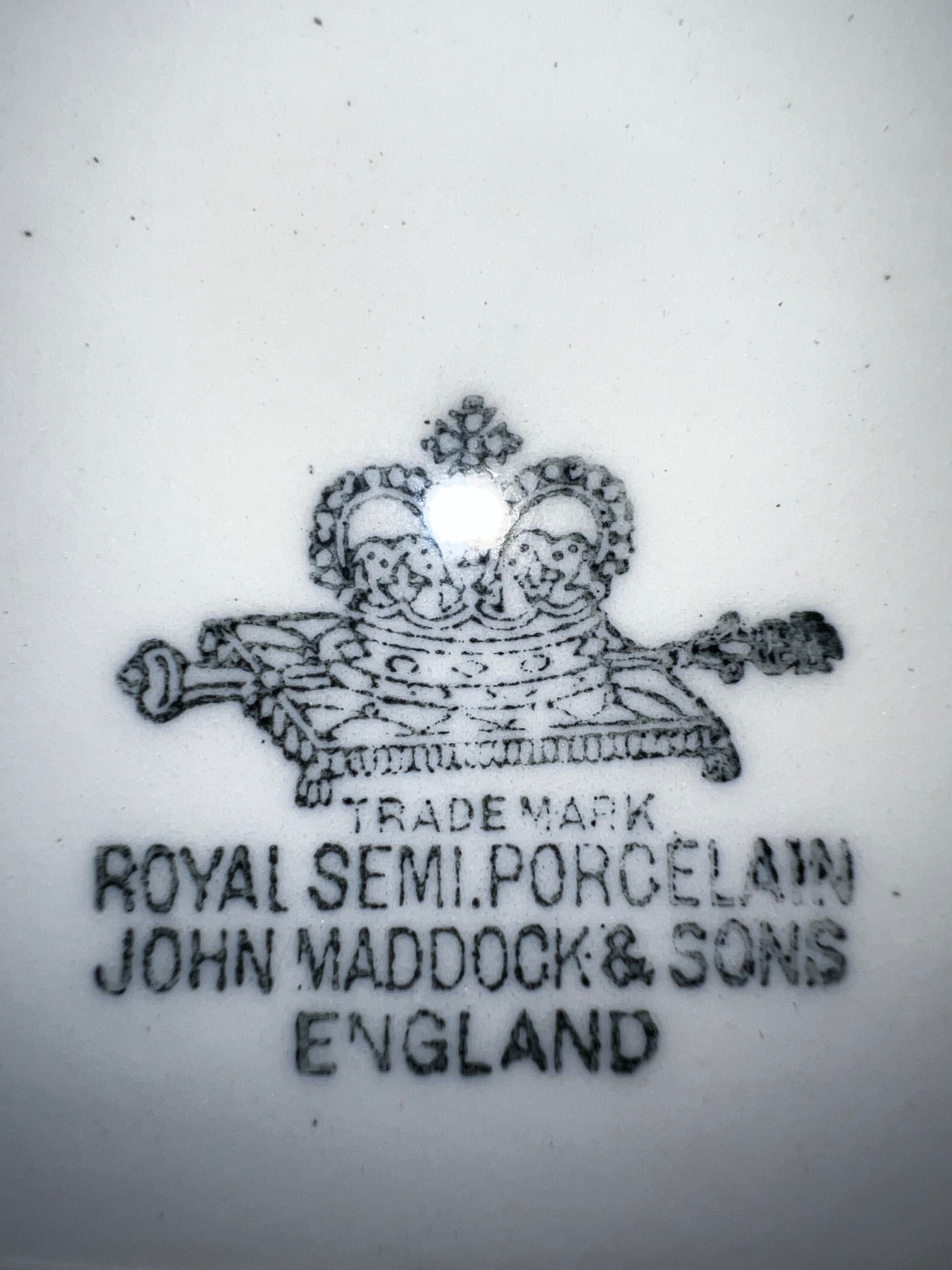 Maddock & Sons Porcelain Platter