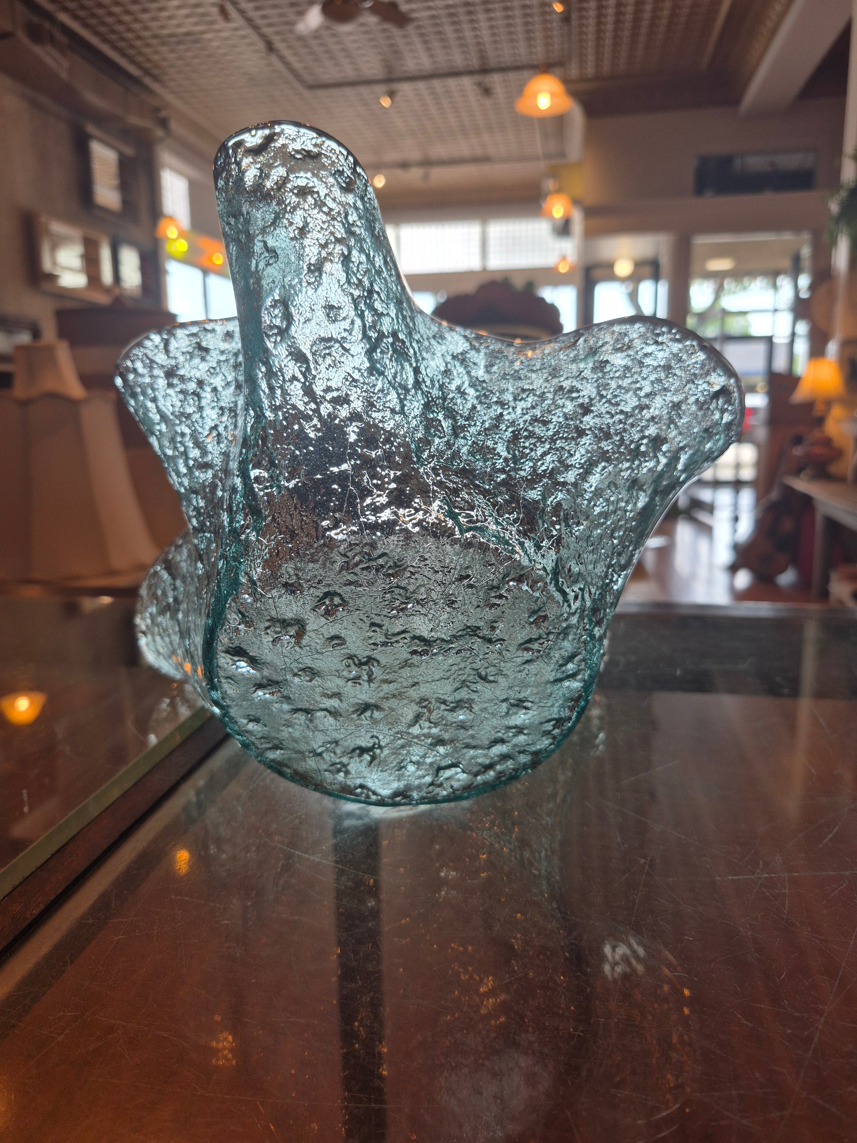 1970s Italian muerero glass bowl