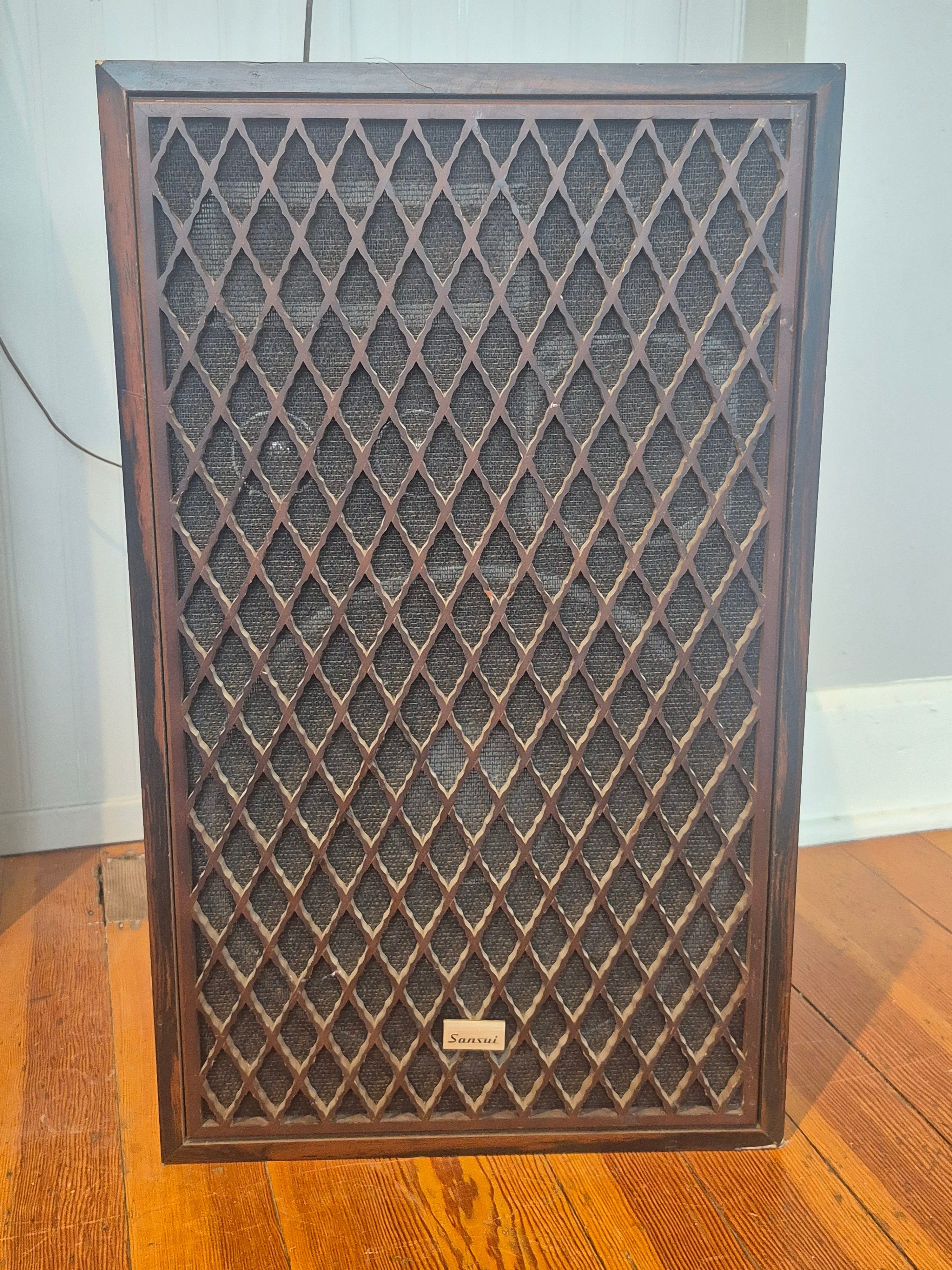 *RARE* Vintage Sansui SP-X8000 speakers